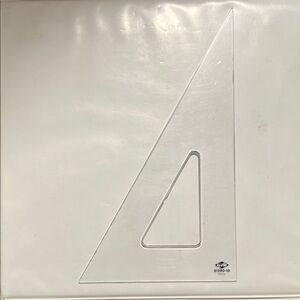 Clear Triangle Ruler